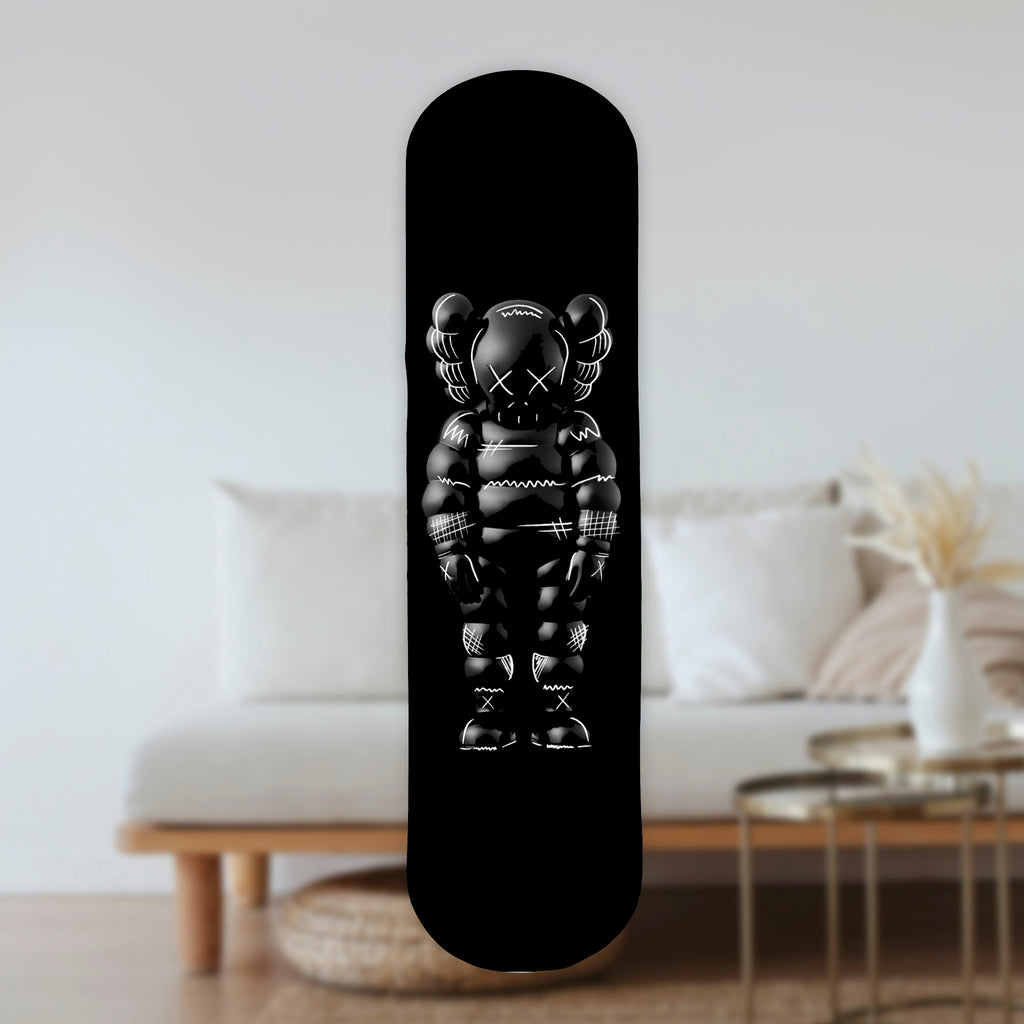 Wall Art of Kaws WPF Skateboard Design in Acrylic Glass - Artist Vibes