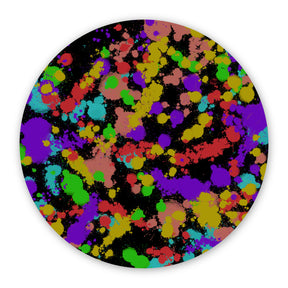 Blackened Rainbow Circle  - Acrylic Wall Art Print