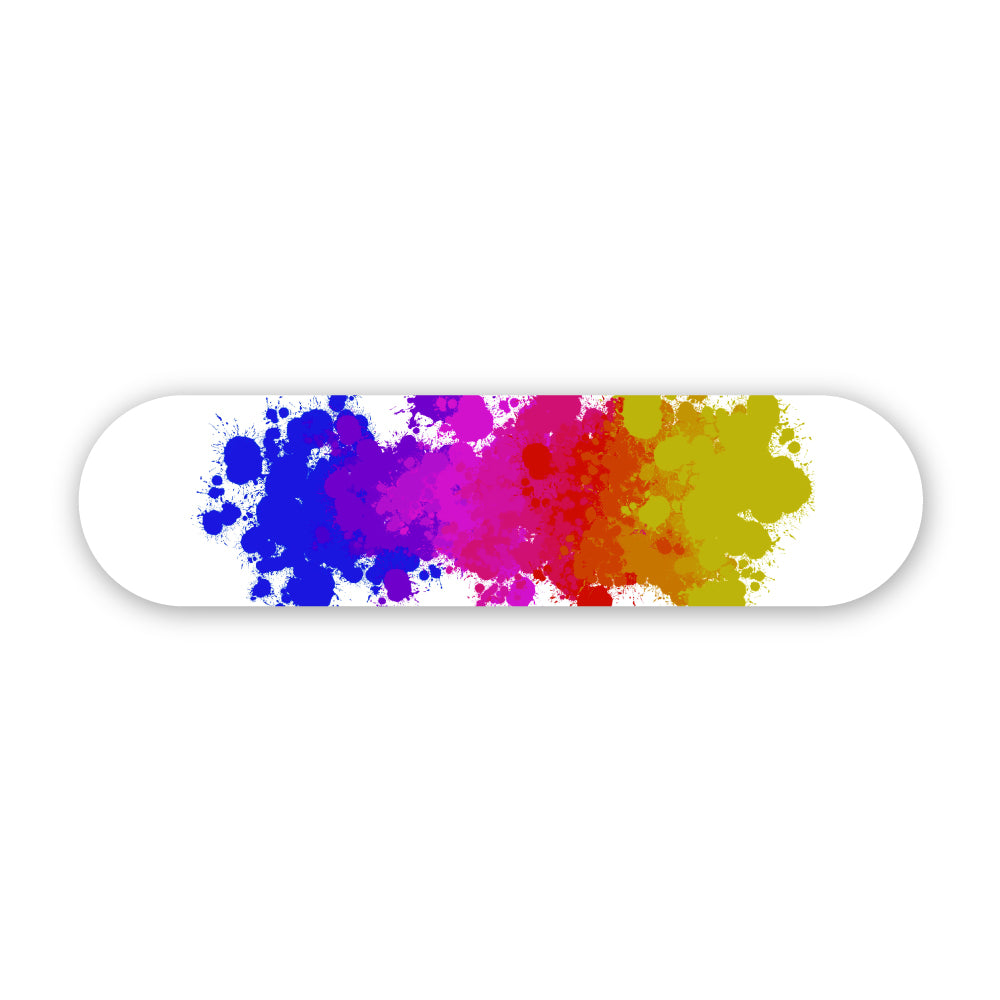 Wall Art of Travelling Splash Skateboard Design in Acrylic Glass - Life in Color