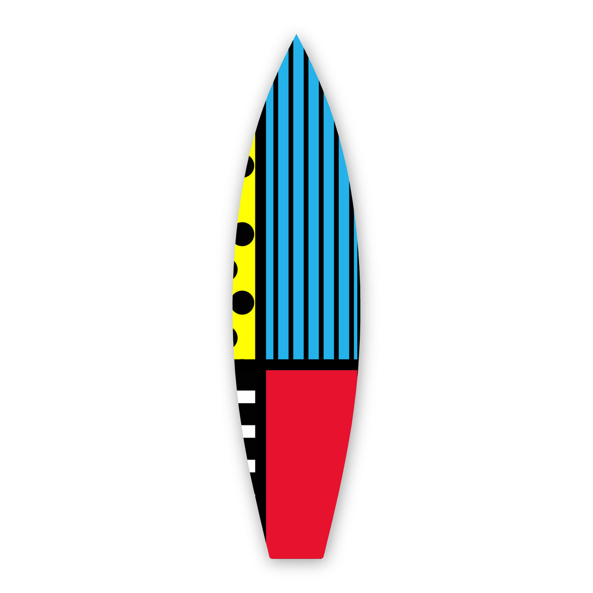 Mondri Vibes - Surfboard Art
