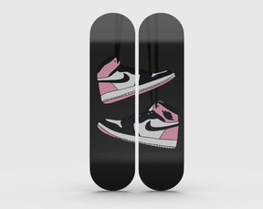 Wall Art of Nike Skateboard Design in Acrylic Glass - Pop Art