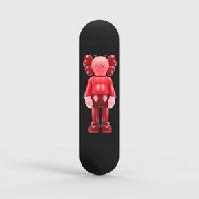 Wall Art of Limited Edition Kaws Skateboard Design in Acrylic Glass - Artist Vibes