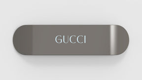 Wall Art of Gucci Logo Skateboard Design in Acrylic Glass - Pop Art